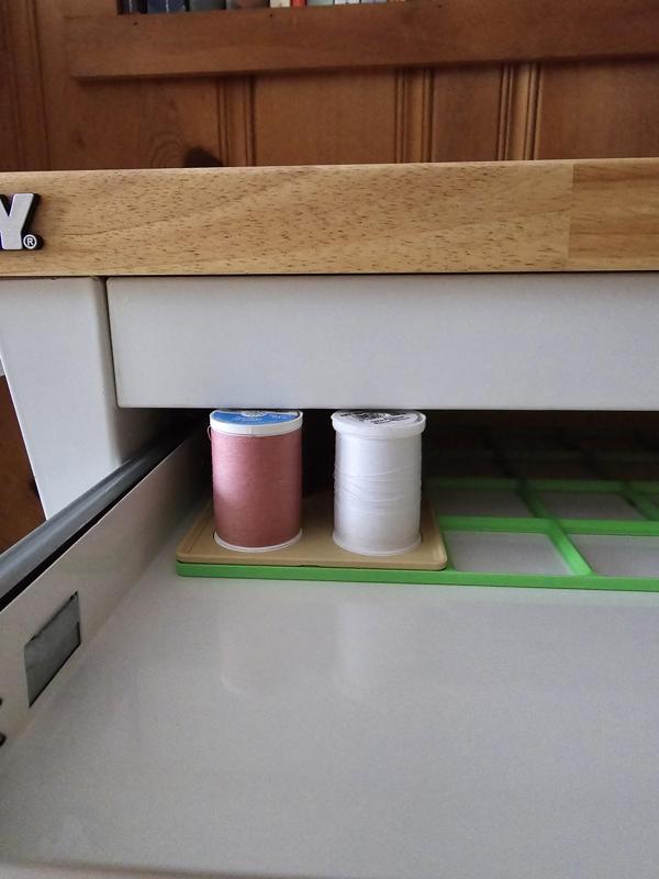 Gridfinity Vertical Slim Spool Holder