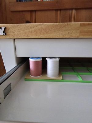 Gridfinity Vertical Slim Spool Holder