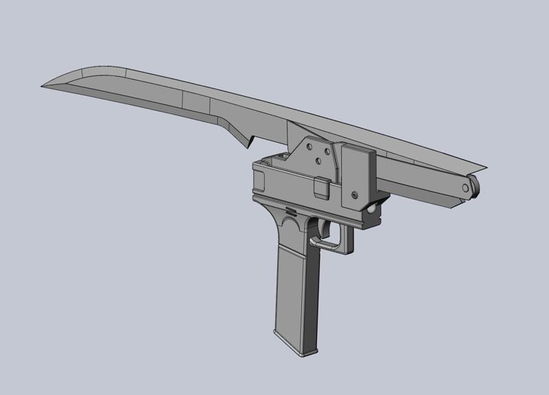 RWBY Blake Gun-Sword Gambol Shroud