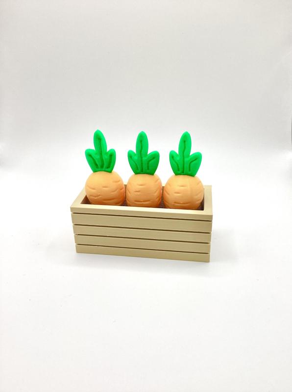 Clicky Carrots - Cute Fidget Clickers For Your Desk