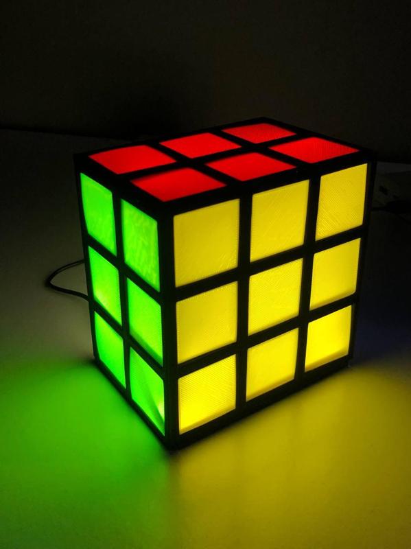Lamp lampara cubo rubik Cube