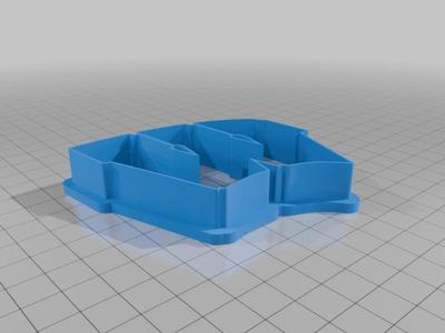 University of Wisconsin Block W Logo Cookie Cutter
