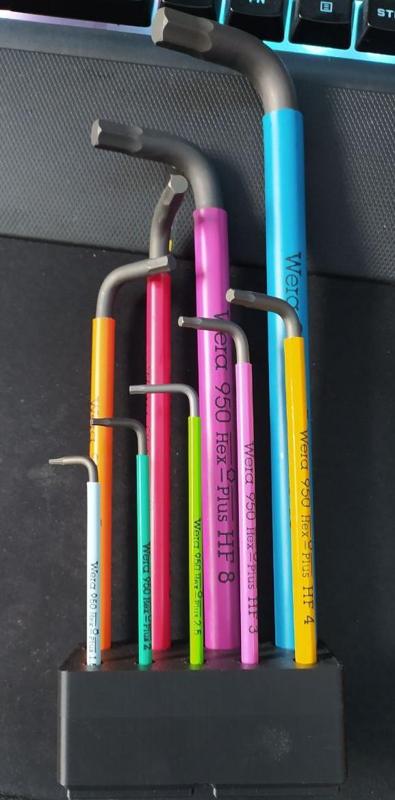 WERA allen key holder gridfinity