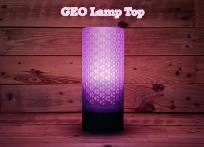 Geo Pattern Lamp Top 