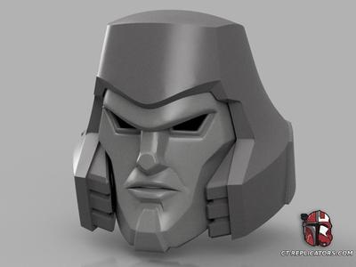 G1 Fortnite Transformers Megatron Helmet 1:1 Replica Cosplay