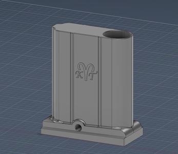 First Strike T15 MSC Gen2 Magazin Adapter – Umbau von rechts auf links – 3D Druck Bauteil für Linkshänder / Paintball Zubehör / Boxmag Upgrade First Strike T15 MSC Gen2 Magazine Adapter – Right-to-Left Conversion – 3D Printed Part for Left-Handed Use / Pa