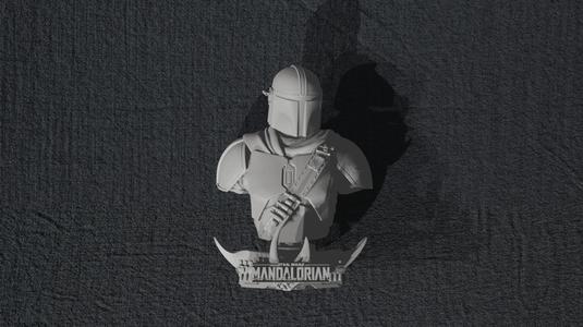 Mandalorian Bust Star Wars #11