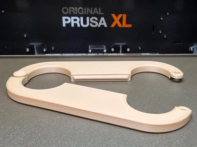 Folding Pillory Handcuff for Padlocks | Klappbare Pranger Handschelle für Vorhängeschlösser
