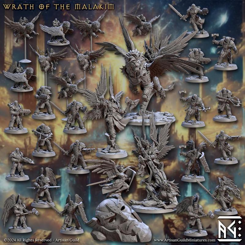 Wrath of the Malakim (Complete set - 68)