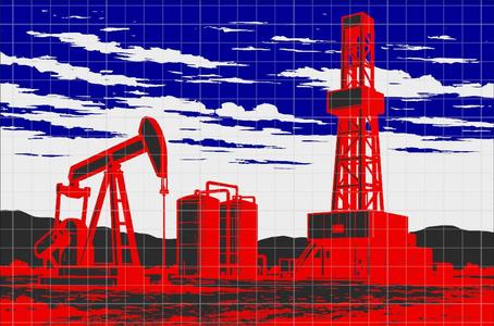 Oilfield  sky