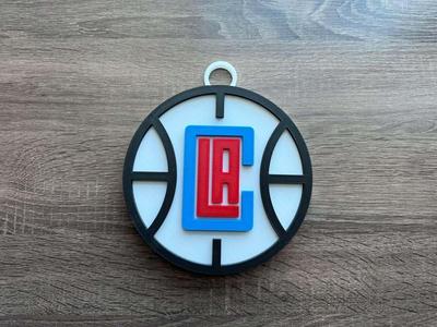 Los Angeles Clippers Oversized Necklace, Pendant