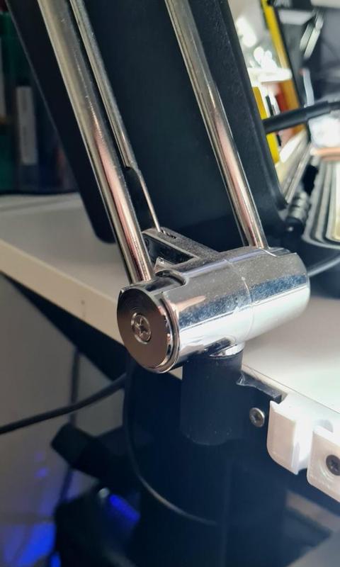 Ikea Antifon desk lamp holder