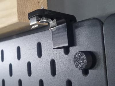 Skadis Light bar holder