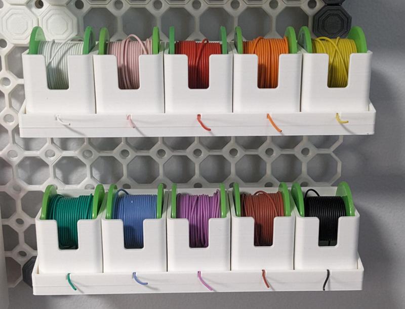 Wire Spool Shelf for Multiboard, 28AWG BNTECHGO