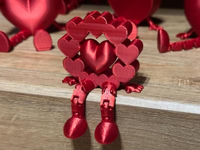 Articulated Heart v3 - Valentine's Day