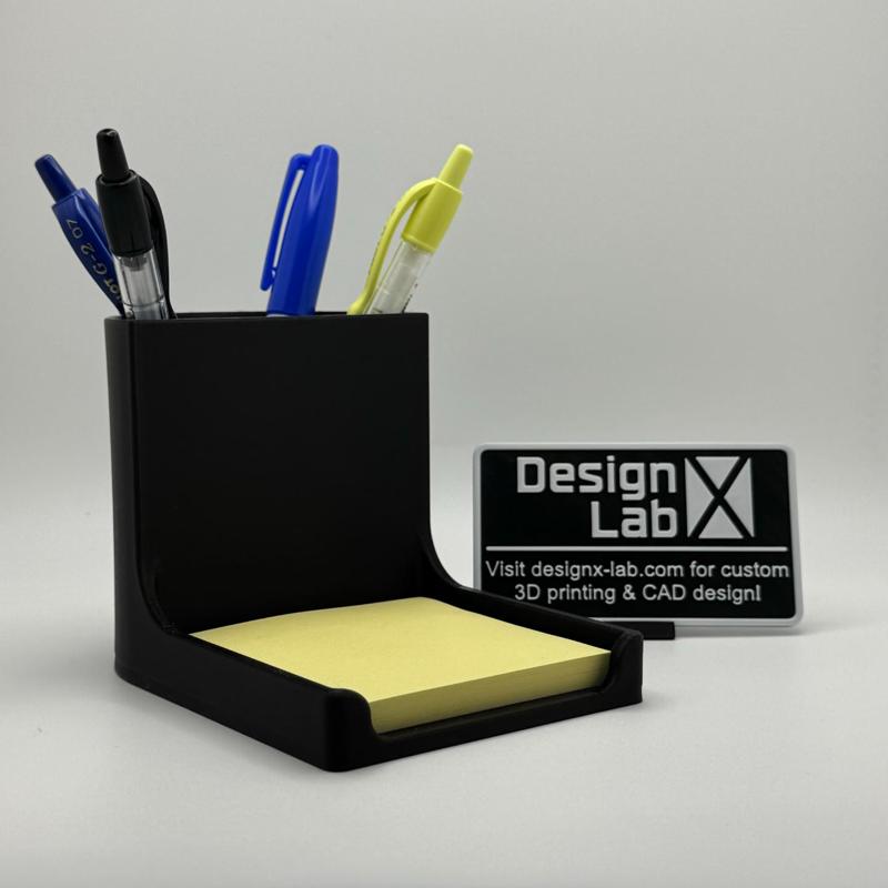 Pen and Sticky Note Holder - designx-lab.com