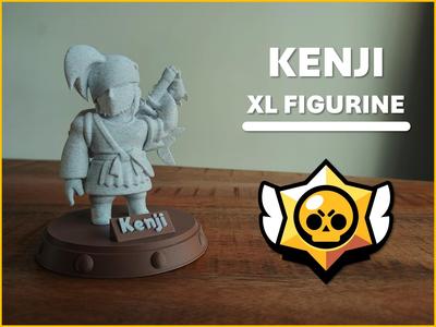 Kenji | XL Brawl Stars Figurine (NO AMS)