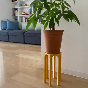 Planter Stand and Drip Tray - Hexagonal Hex Arched Pot Stand