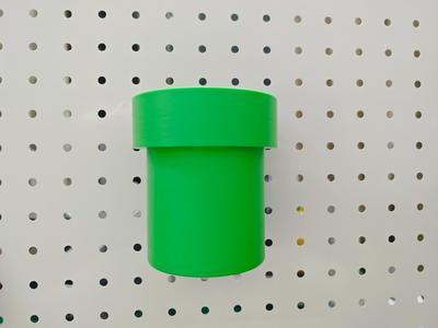 Pegboard Accessories - Mario Pipe Storage Tube