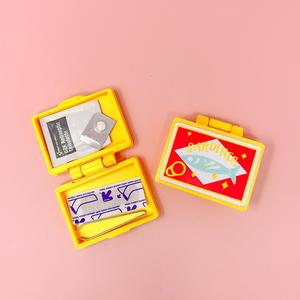 Retro Canned Sardines Carry Case – Cute Organizer for Purse, Desk, Bag – AMS & Non-AMS