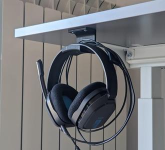 Ikea Rodulf desk headphones headset hanger mount holder