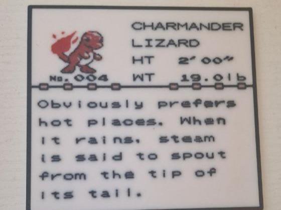 Charmander gen 1 pokedex entry