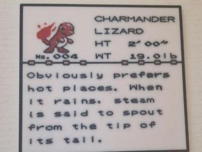 Charmander gen 1 pokedex entry