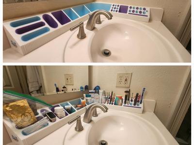Bathroom Organizer - Magnetic and Modular