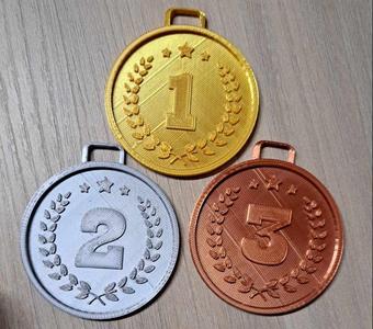 Medals 1st 2nd 3rd place