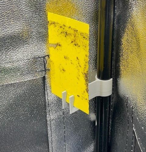 Yellow Panel Holder Growbox