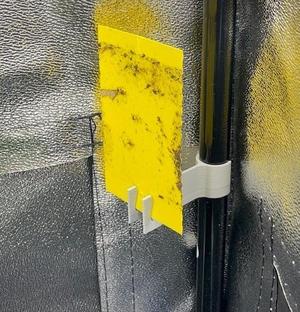 Yellow Panel Holder Growbox