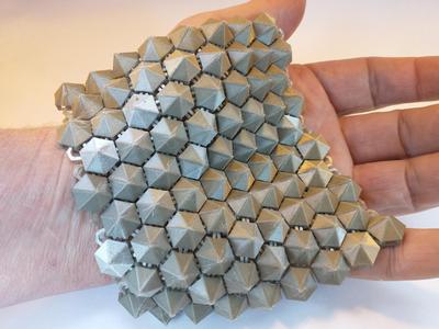 Spiky HexMaille Fabric