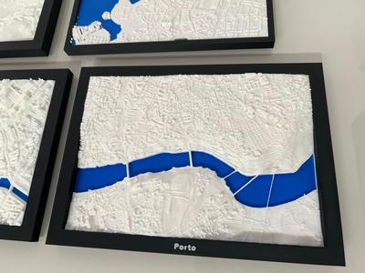 Porto, Portugal - 3D Miniature