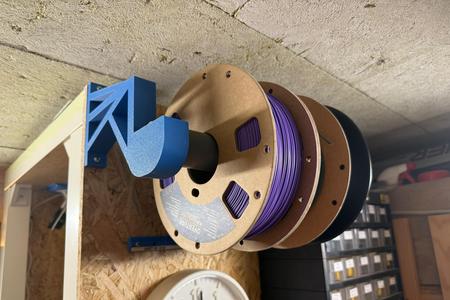 Wall-Mounted Spool Holder
