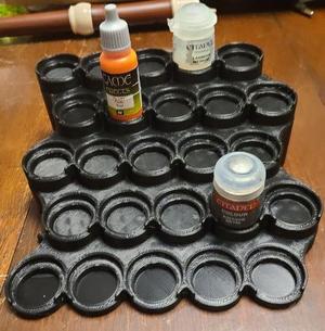Universal Expandable interlocking paint rack