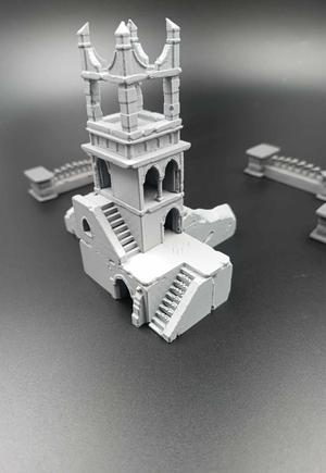 Abandoned Tower terrain accessories DnD RPG