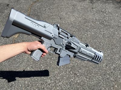 Planetside 2 New Conglomerate (NC) Modular Gauss Rifle (MGR) System, Charger, Vanquisher, Promise