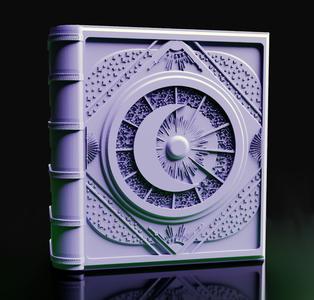 Celestial Spellbook with Pull Out Drawer