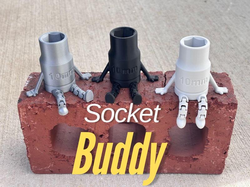10mm Socket with articulated legs