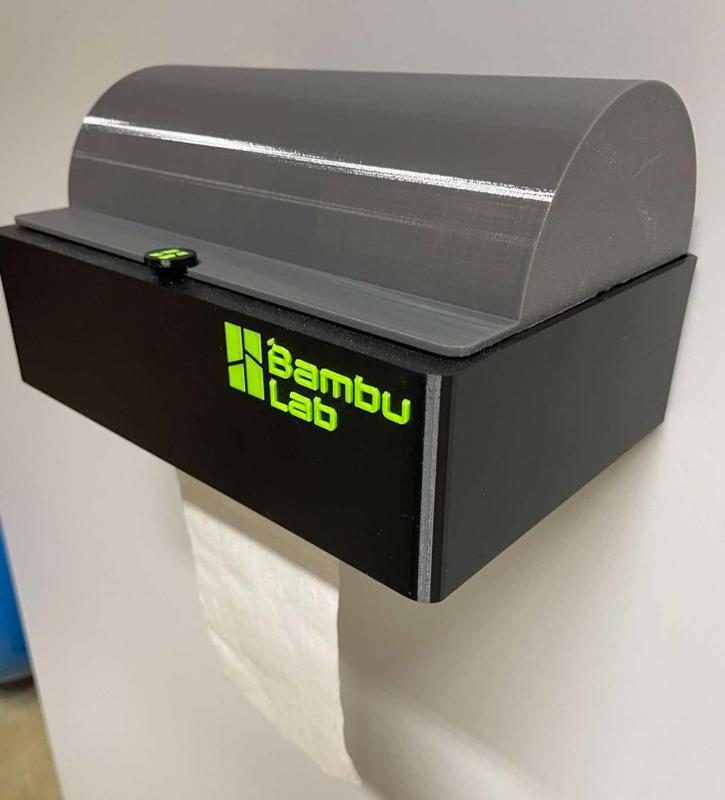 Bumbu lab AMS toilet paper roll wall holder