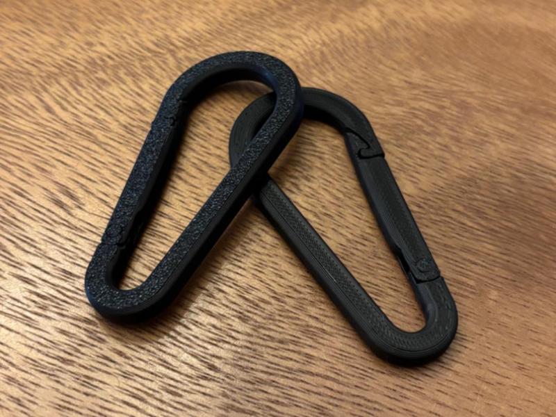 Durable and Lightweight 3D-Printed Carabiner