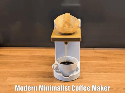 Modern Minimalist Coffee Maker