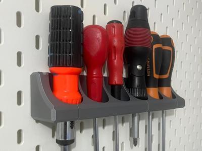 Skadis Heavy Duty Screwdriver Holder Modular Set