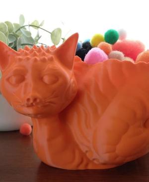 SNAILCAT BASKET / BOWL (FDM FRIENDLY) - Support Free - Print in Place
