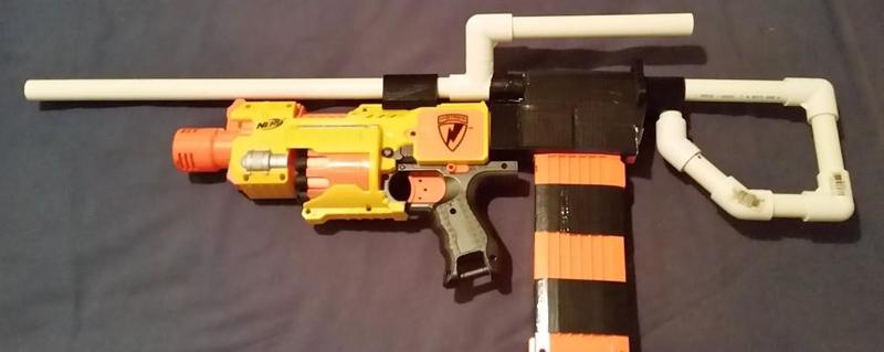 NERF Blowgun Magazine Attachment