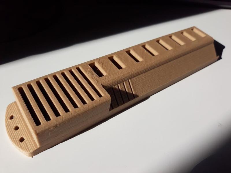USB and SD Card holder with mounting possibility