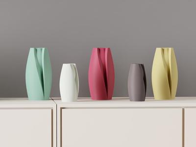 Elegant Vase Modern Home Décor Solid or Vase Mode
