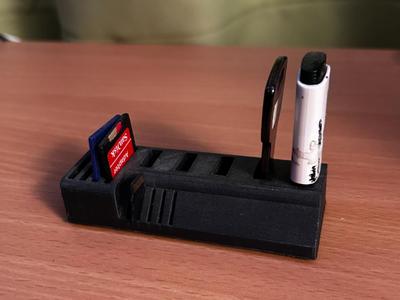 USB-SD-Micro SD Card Holder