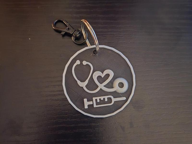 Nurse Keychain