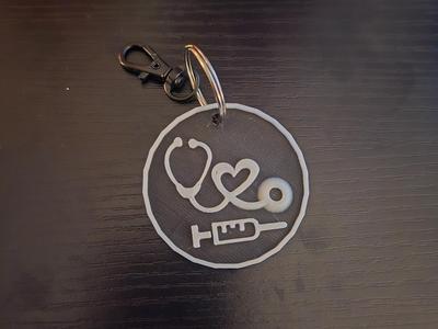 Nurse Keychain